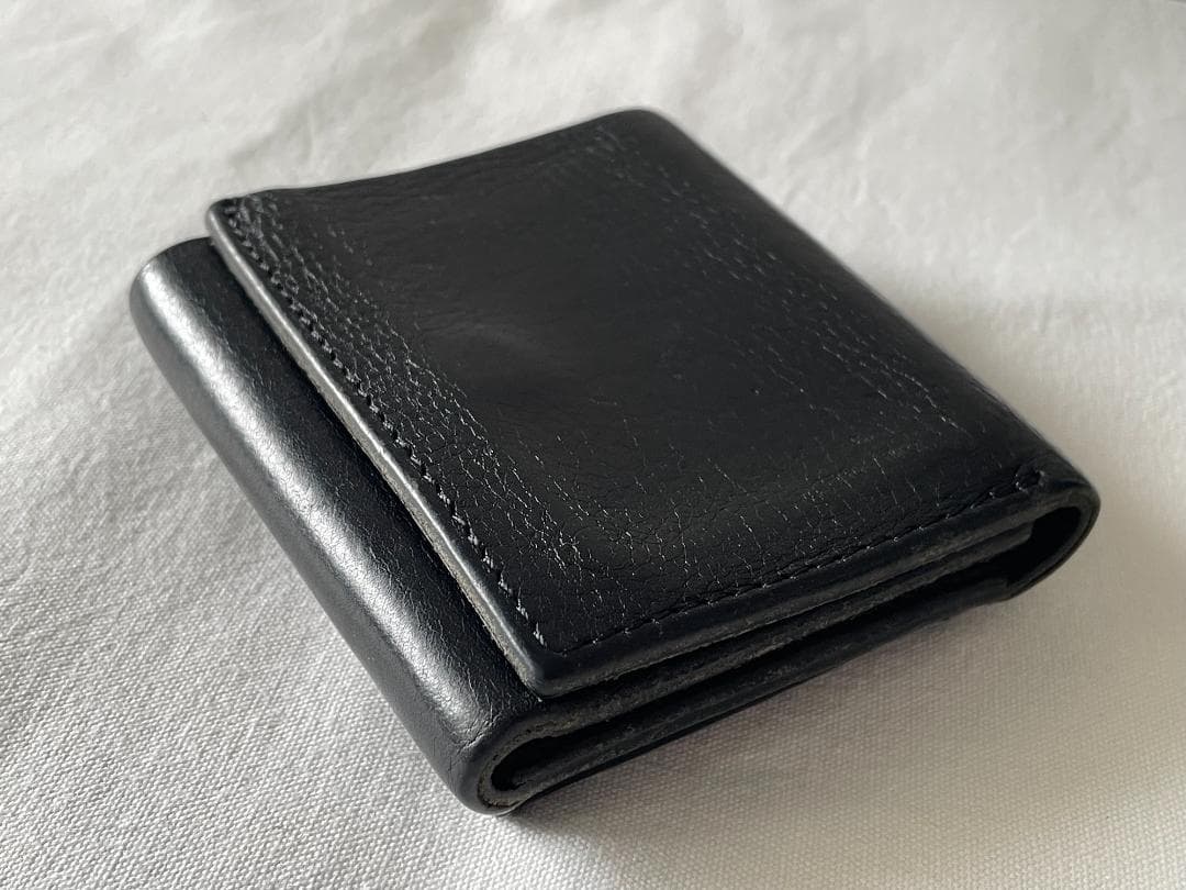 エンダースキーマ Trifold Wallet 三つ折り財布 ブラック