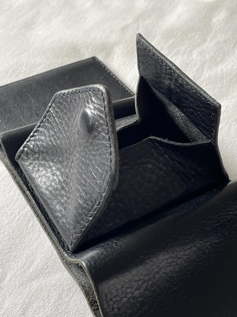 エンダースキーマ Trifold Wallet 三つ折り財布 ブラック