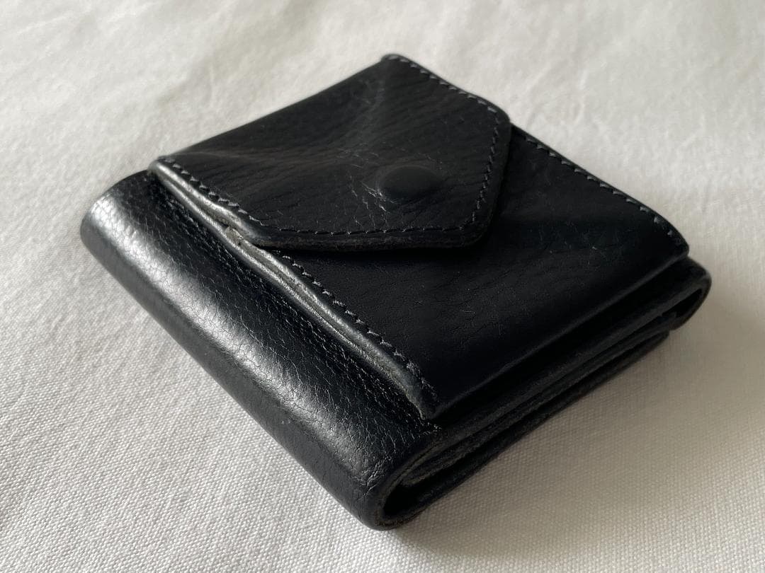 エンダースキーマ Trifold Wallet 三つ折り財布 ブラック