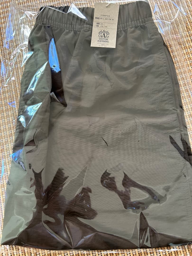 25ss M&M Nylon Shorts OLIVE サイズM