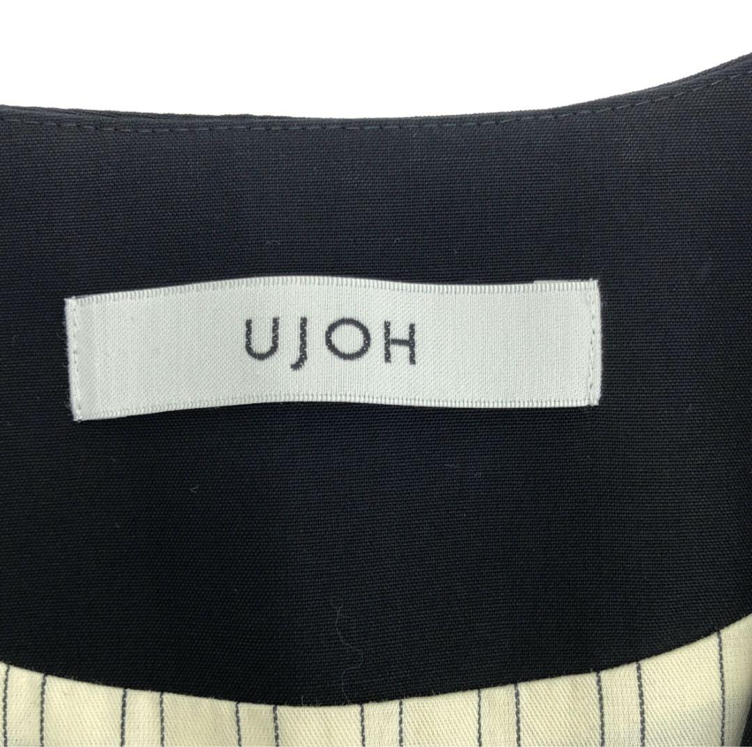 UJOH ウジョー ロングワンピース ベルト付 黒 M