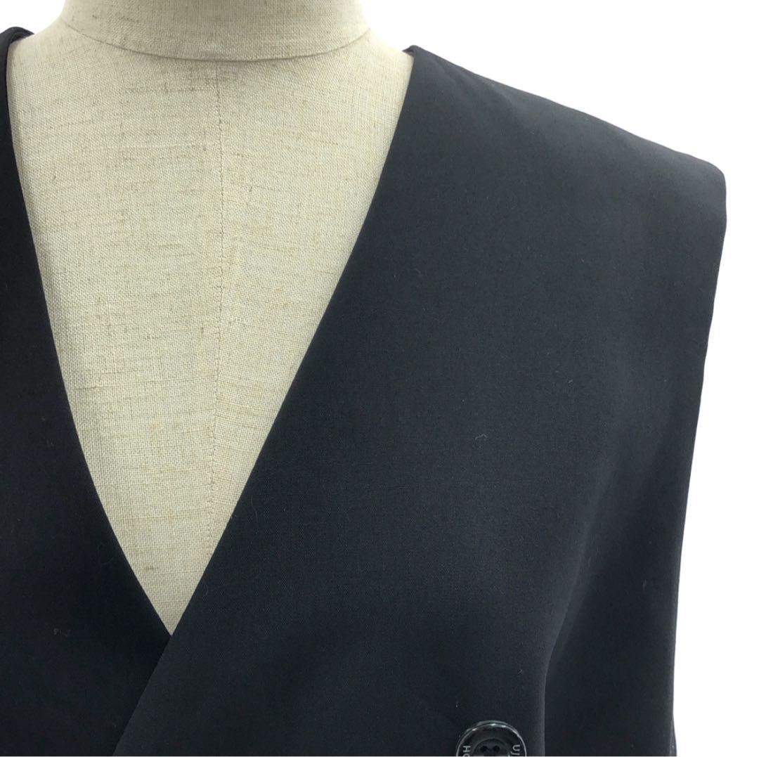 UJOH ウジョー ロングワンピース ベルト付 黒 M