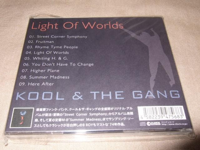 KOOL & THE GANG,新品,クール&ザ・ギャング,ファンク,ソウル