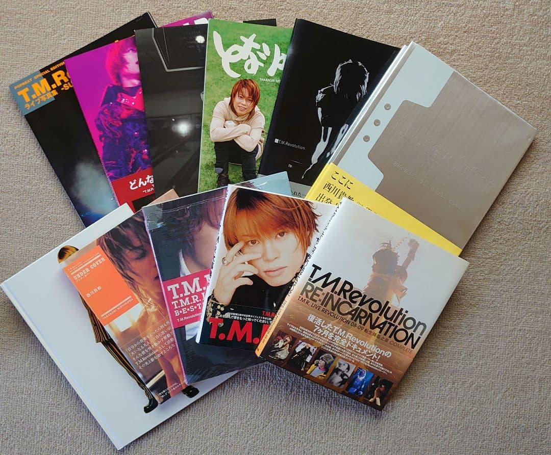 T.M.Revolution 本・パンフレット等まとめ売り