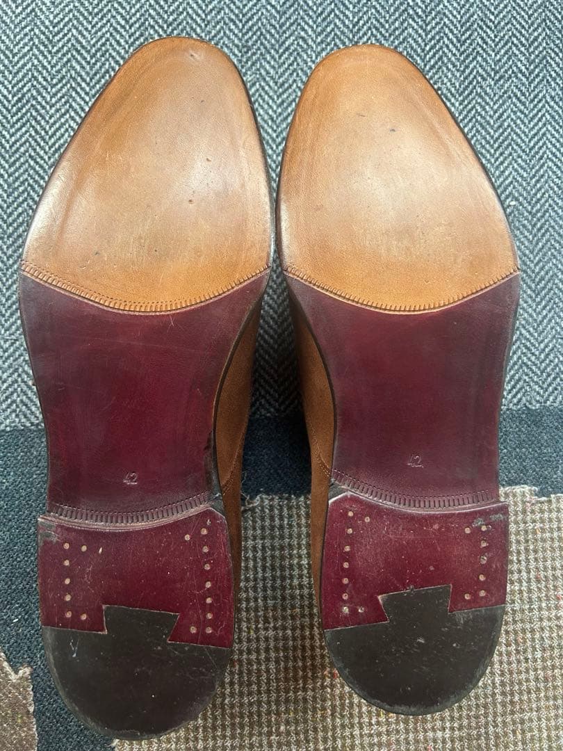 新品　フラテッリジャコメッティ　シングルモンクストラップ 大島拓身