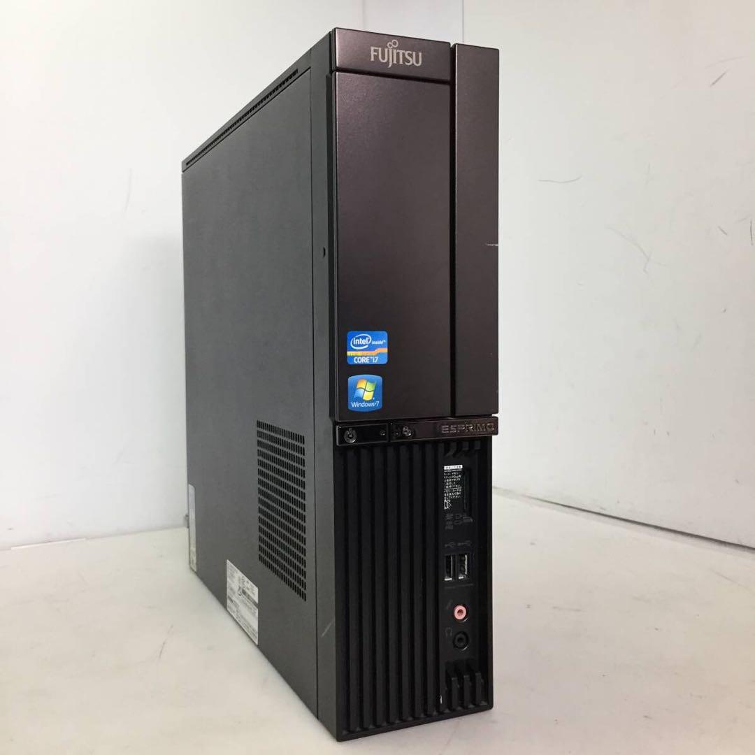 【美品】 富士通 FMV-ESPRIMO DH70/DN i7/16gb/1T