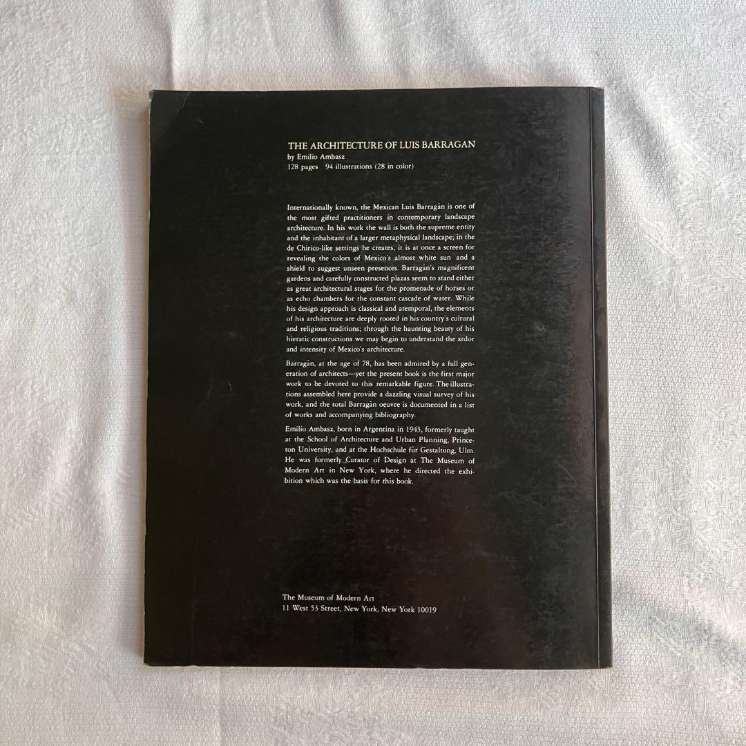 アート・デザイン・音楽 Louis Barragan archive art book