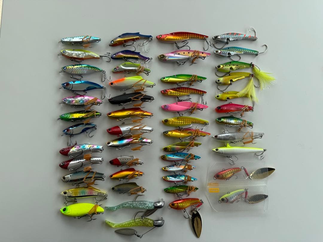 シーバス引退セット　ルアー230個超え