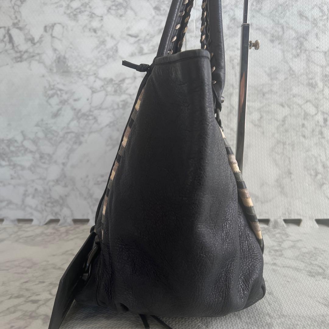 レアモデル✨バレンシアガ ザ サンデー トートバッグ ミラー付き ブラック