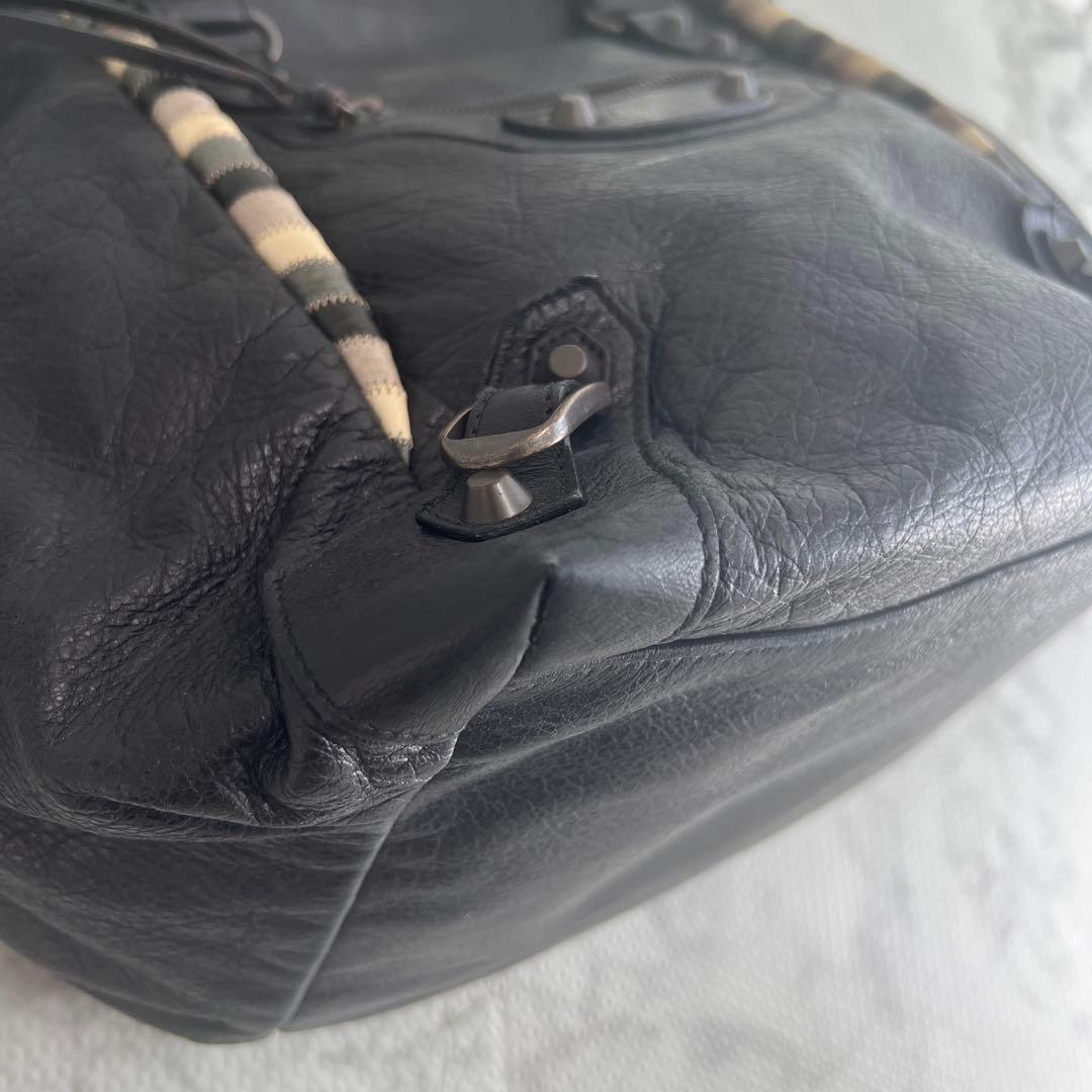 レアモデル✨バレンシアガ ザ サンデー トートバッグ ミラー付き ブラック