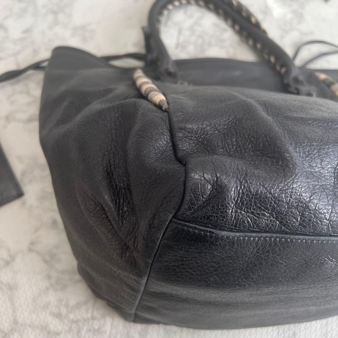 レアモデル✨バレンシアガ ザ サンデー トートバッグ ミラー付き ブラック