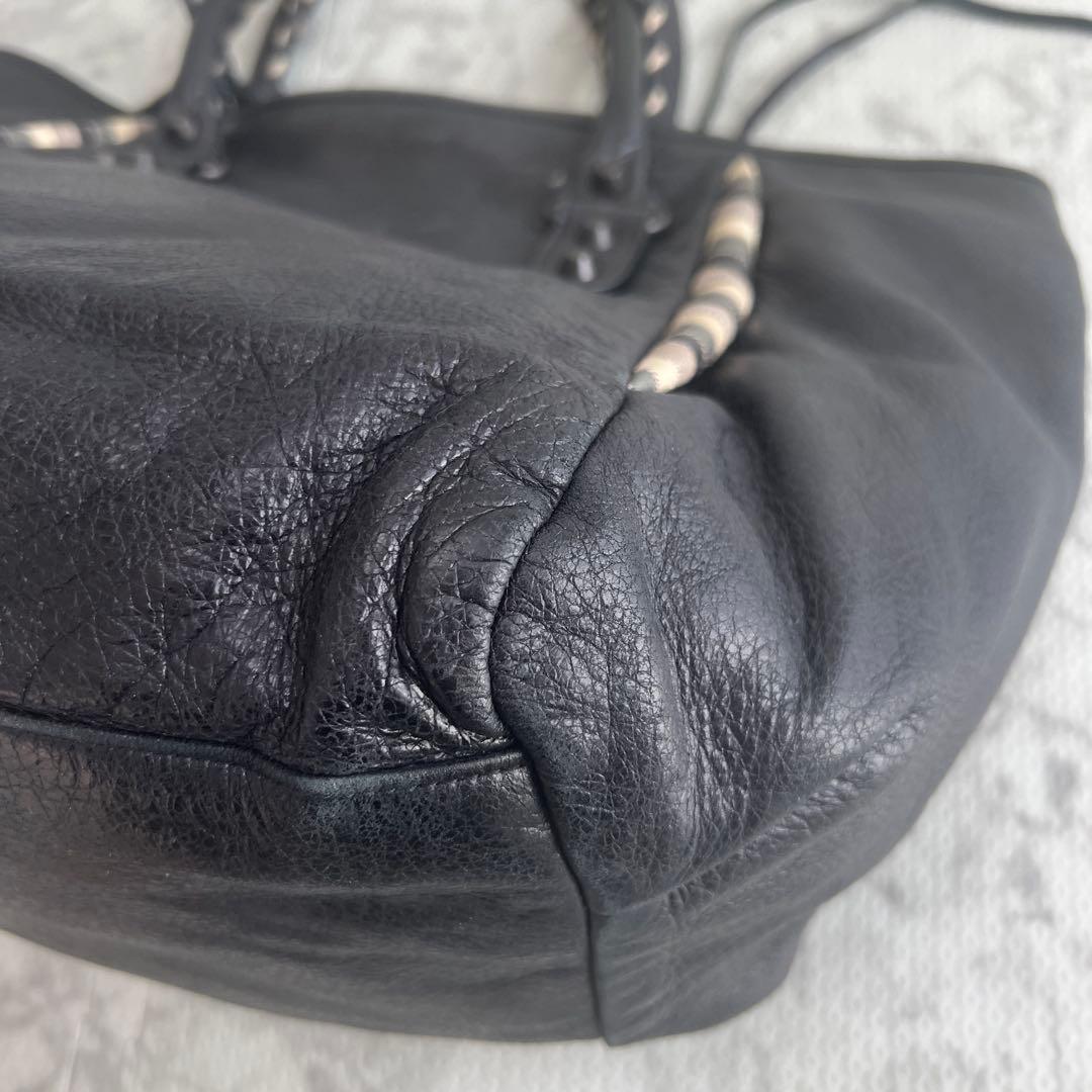 レアモデル✨バレンシアガ ザ サンデー トートバッグ ミラー付き ブラック