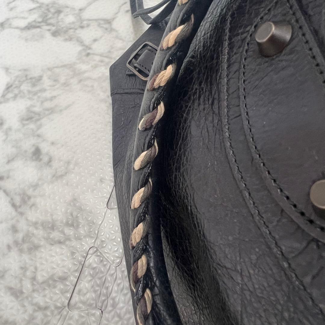 レアモデル✨バレンシアガ ザ サンデー トートバッグ ミラー付き ブラック