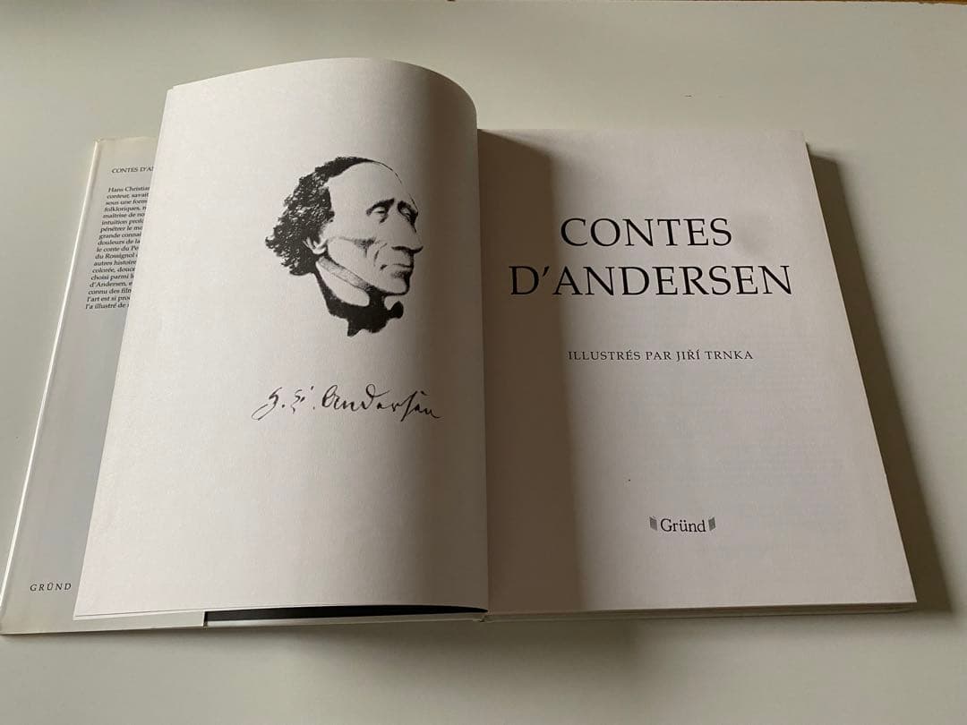 ★アンデルセン★絵本★イジー・トゥルンカ★チェコ★フランス語