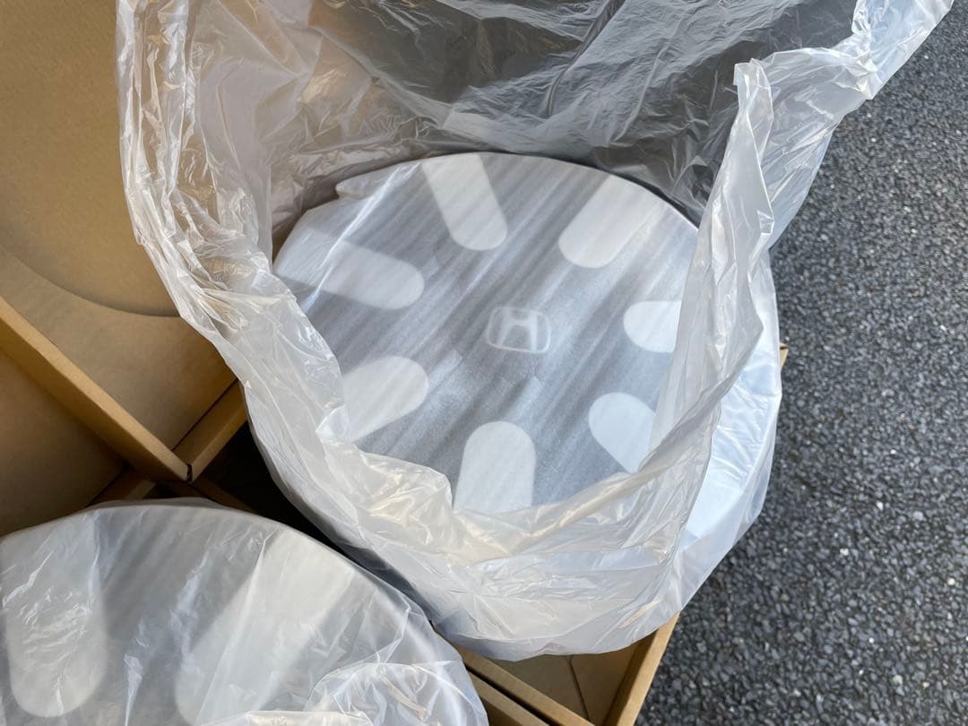 ②新型フリード 15インチ 純正アルミホイール(２本)