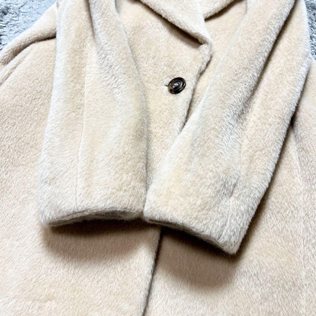 MaxMara マレーラ 現行タグ アルパカ テディベアコート XL相当 極美品