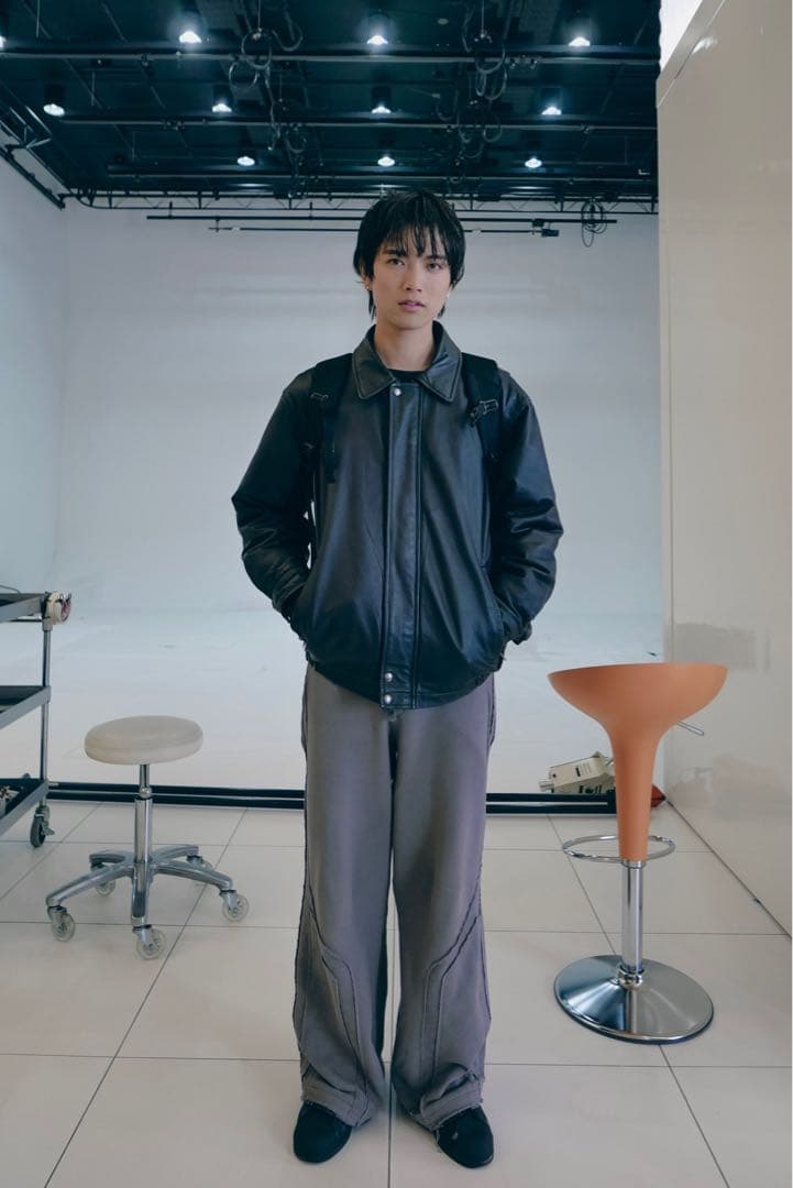 け*ん様 STRONG ストロング　004 TROUSERS (GREY) 　4