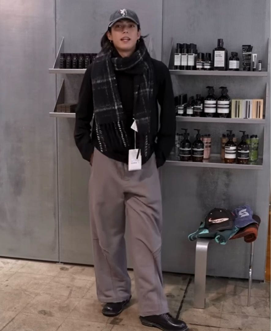 け*ん様 STRONG ストロング　004 TROUSERS (GREY) 　4