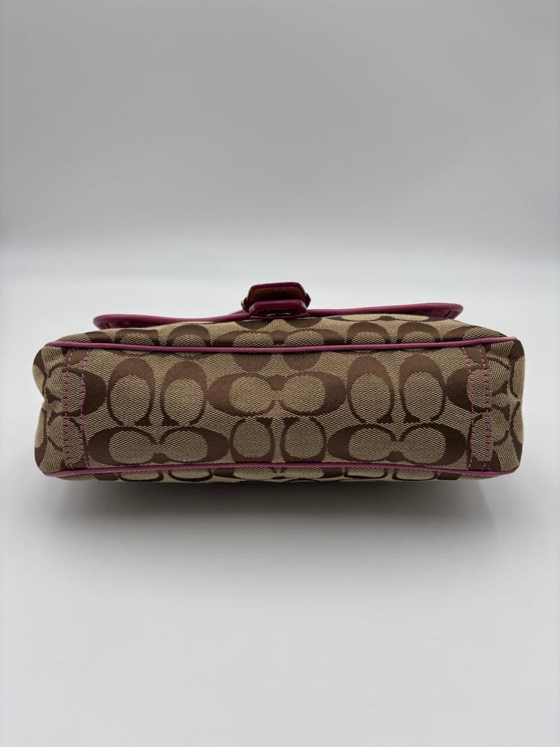 希少 COACH コーチ ソーホー シグネチャー ワンショルダーバッグ 1482