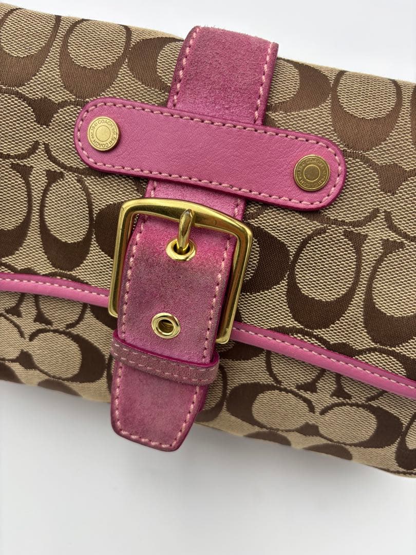 希少 COACH コーチ ソーホー シグネチャー ワンショルダーバッグ 1482