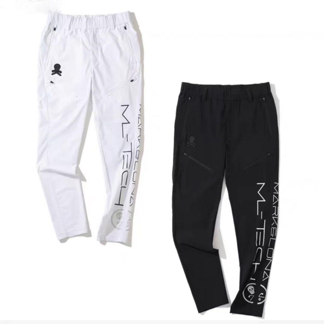 新品　MARK&LONA メンズゴルフパンツ　タグ付け