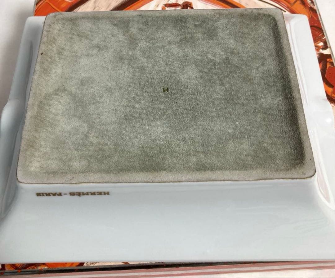 HERMES　エルメス アッシュトレイ 灰皿 小物入れ　鍵置き　ドッグ