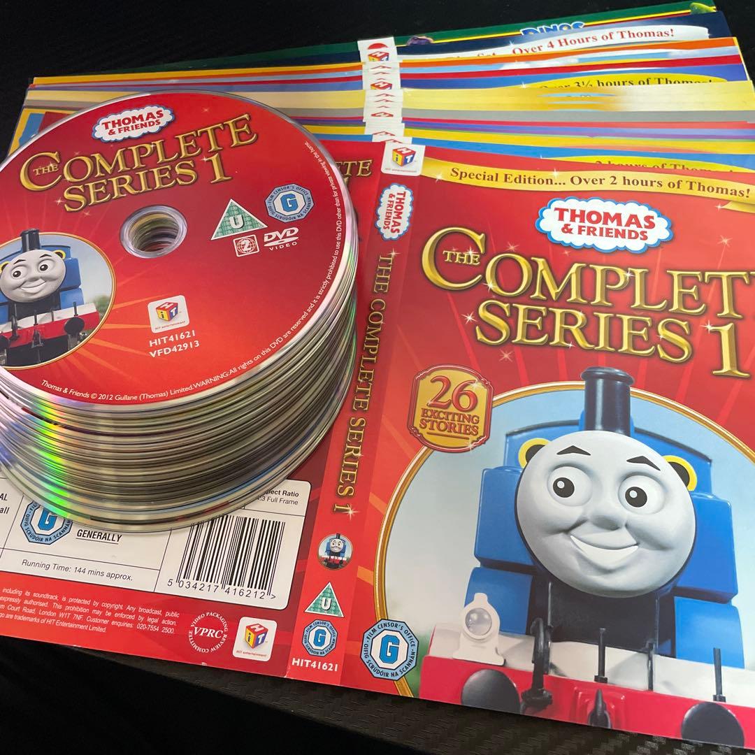 きかんしゃトーマスとなかまたち 完全版シリーズ1 〜18 海外英語DVD20枚組