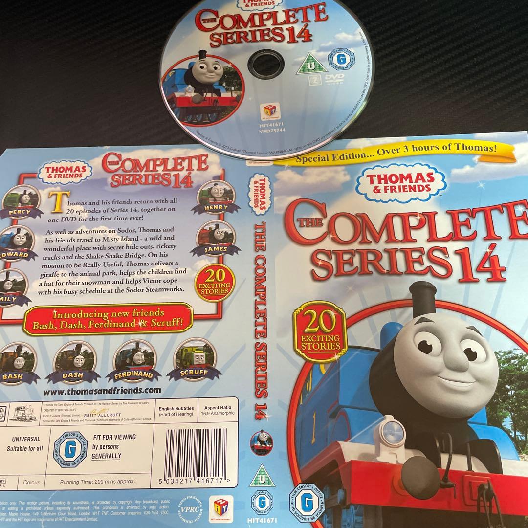 きかんしゃトーマスとなかまたち 完全版シリーズ1 〜18 海外英語DVD20枚組