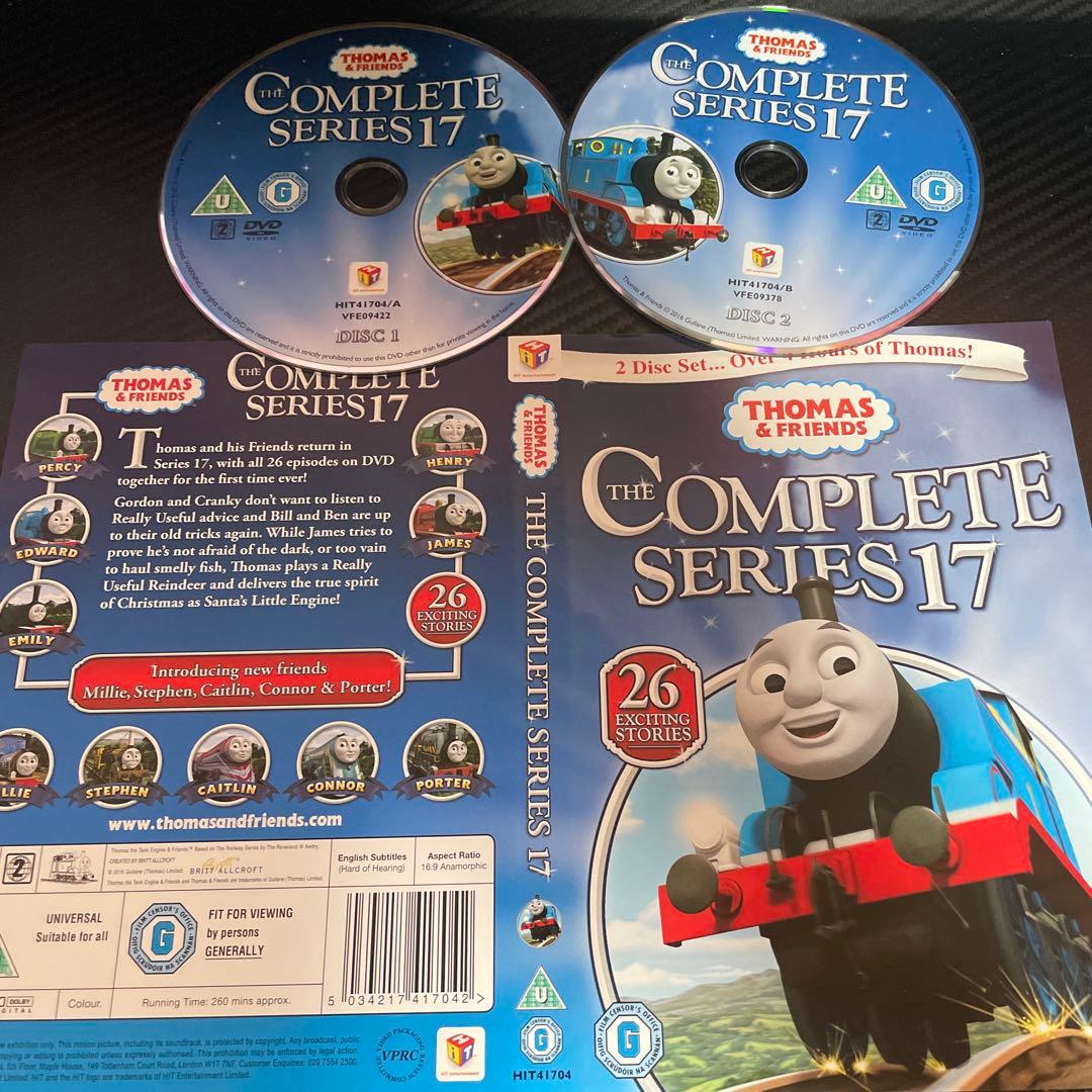 きかんしゃトーマスとなかまたち 完全版シリーズ1 〜18 海外英語DVD20枚組