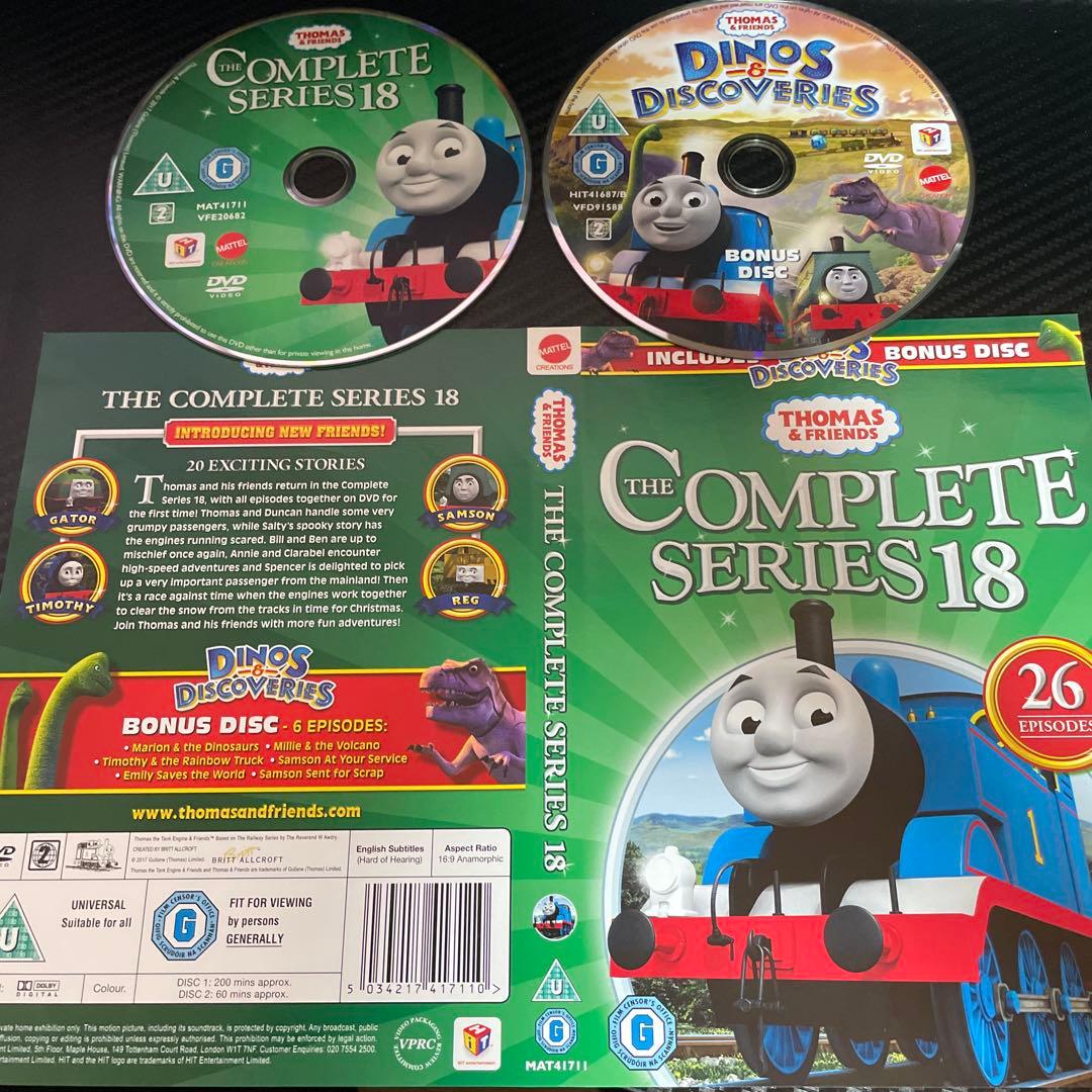 きかんしゃトーマスとなかまたち 完全版シリーズ1 〜18 海外英語DVD20枚組