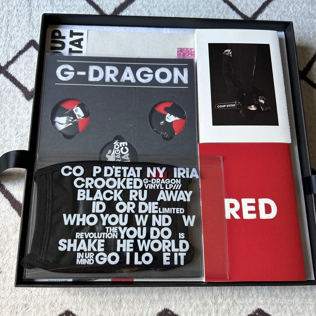 激レア美品！G-DRAGON COUP D'ETAT LP 直筆　BIGBANG