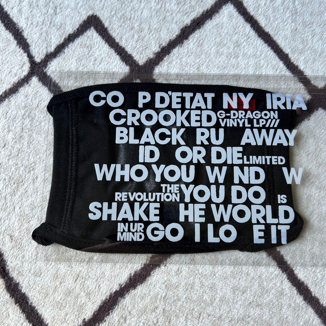 激レア美品！G-DRAGON COUP D'ETAT LP 直筆　BIGBANG