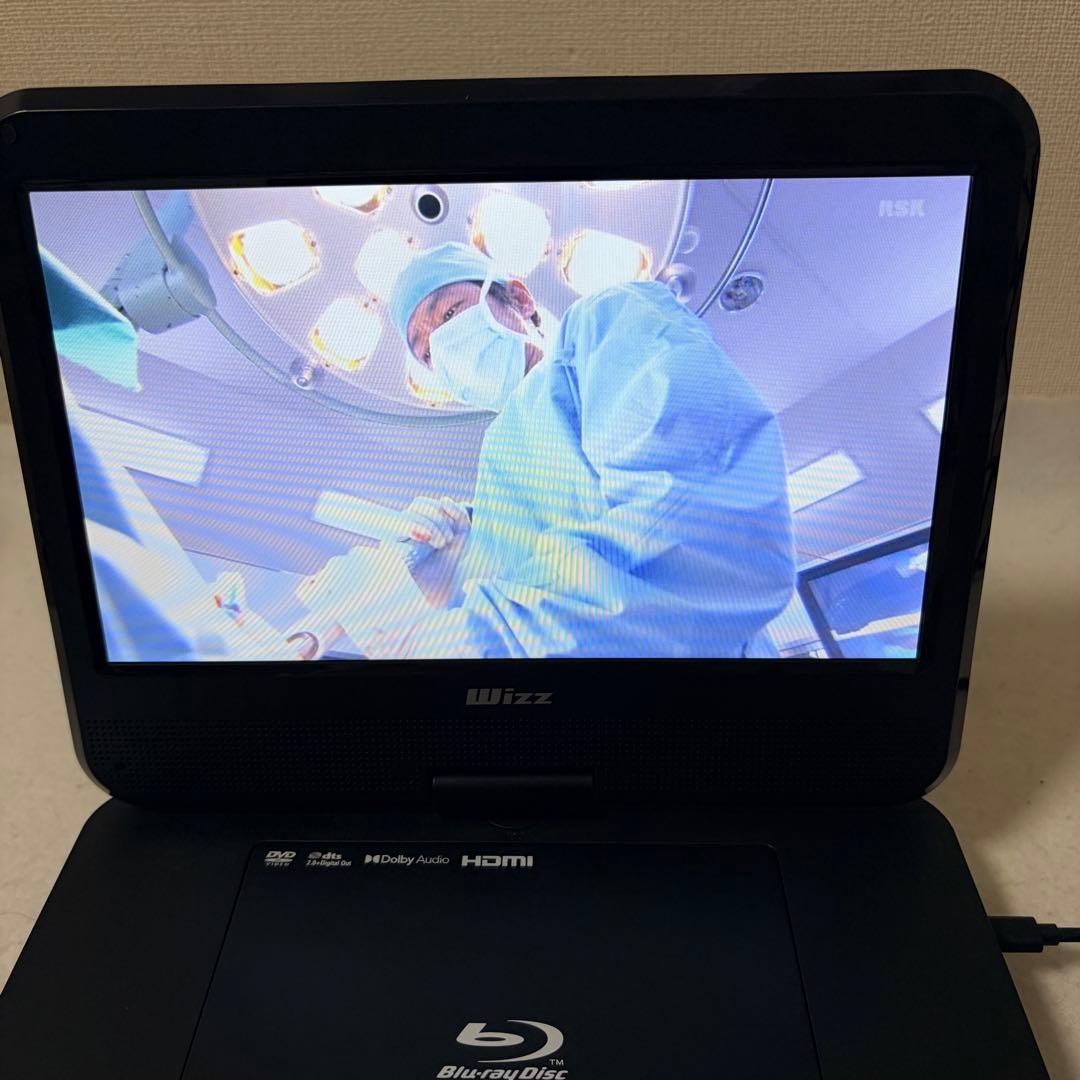 Wizz WPB‑S1006 ポータブルBlu-Ray 10.1インチ