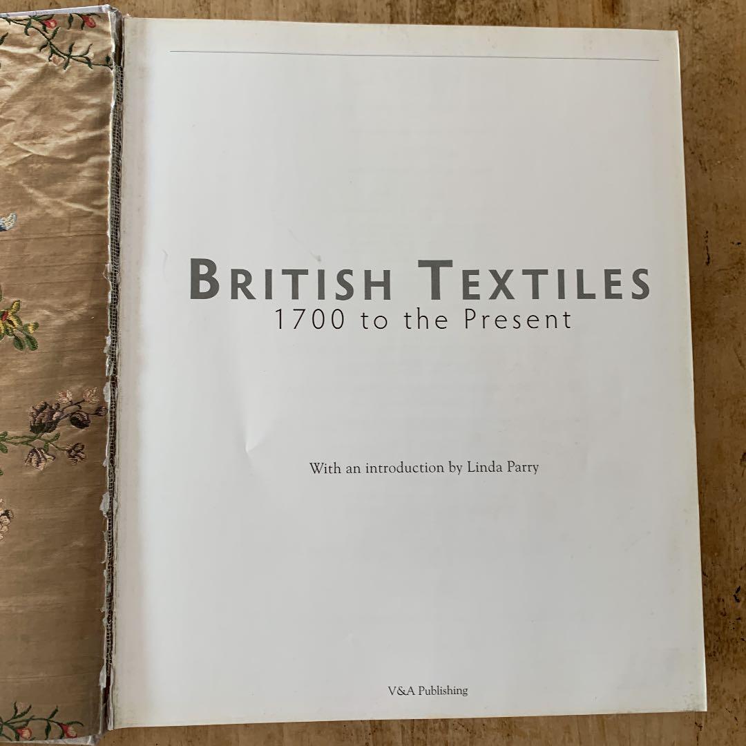 洋書 BRITISH TEXTILE
