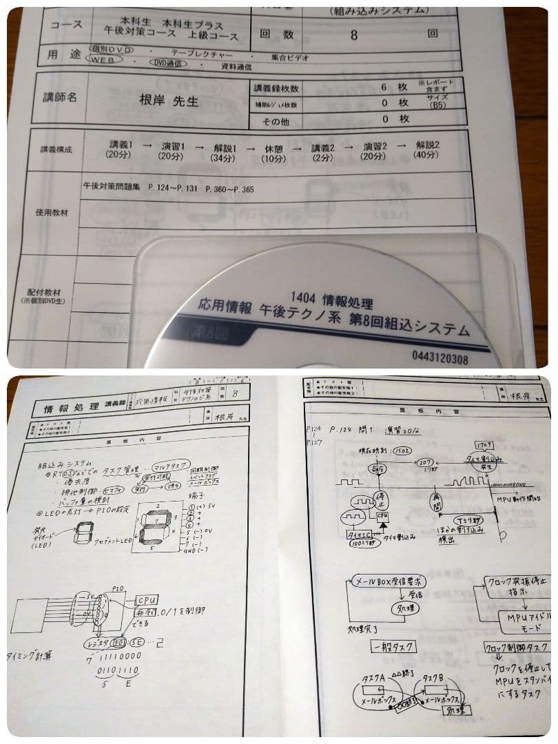 応用情報技術者 上級コース(午後中心) 2014年春期目標 TAC