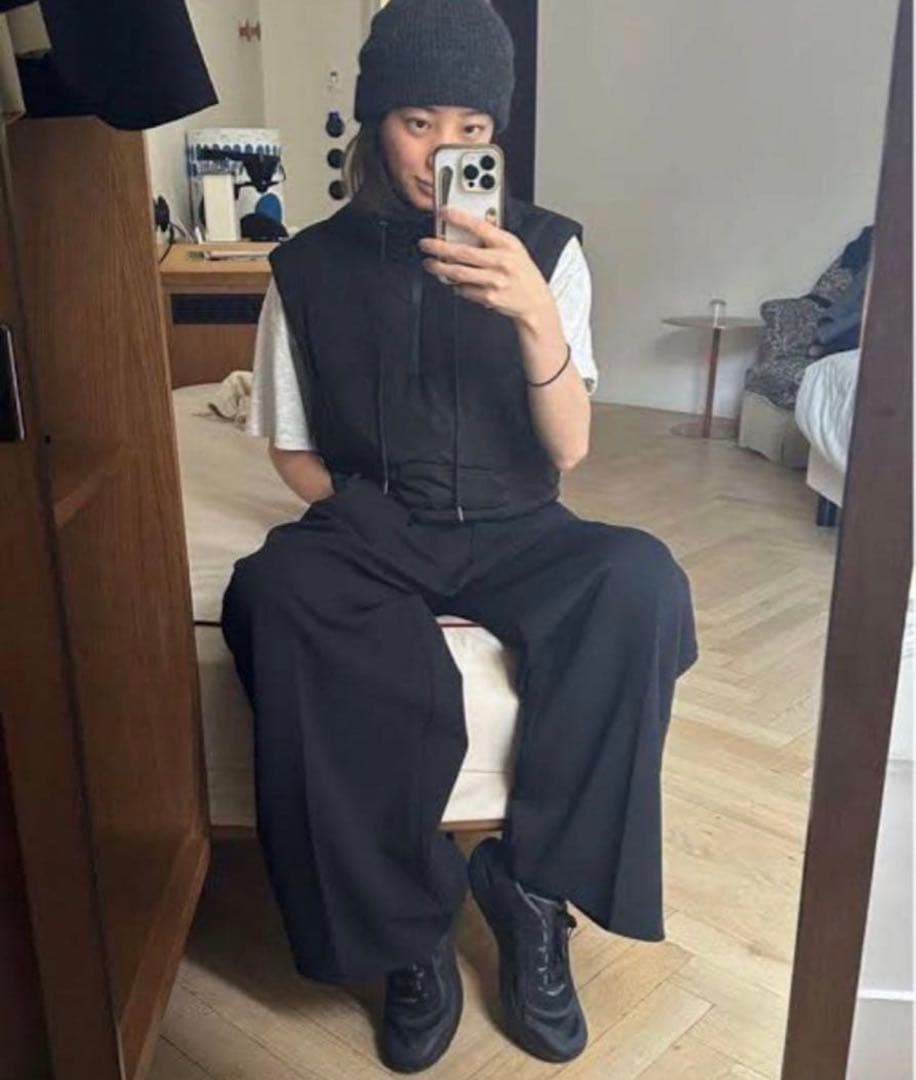 TODAYFUL Quilting Compact Vest 38 ブラック