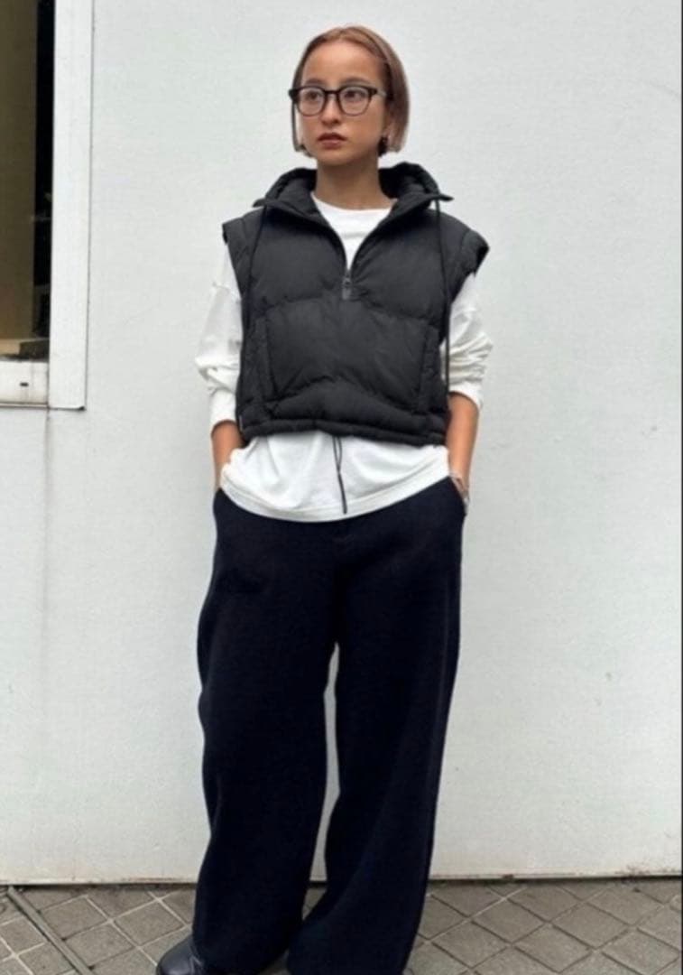 TODAYFUL Quilting Compact Vest 38 ブラック