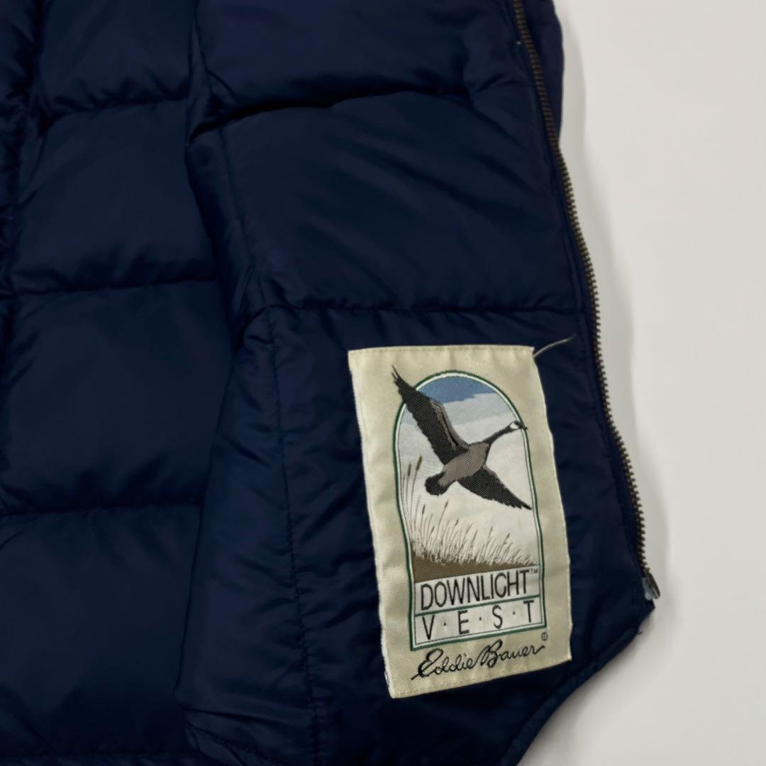 【人気】80s エディーバウアー ダウンベスト XL キルティング ビンテージ
