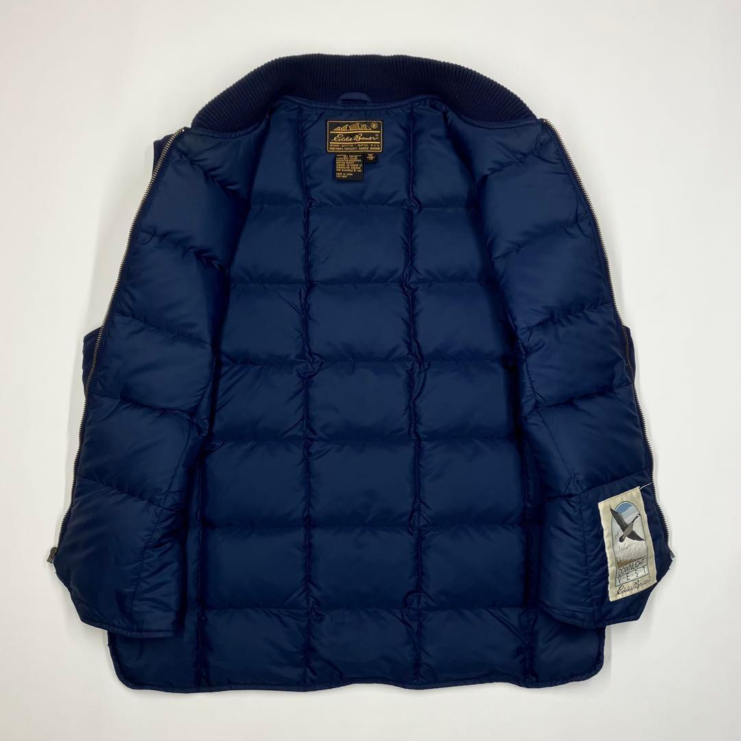 【人気】80s エディーバウアー ダウンベスト XL キルティング ビンテージ