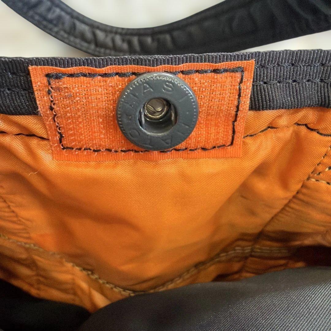 PORTER ミニボストンバッグ ドラム型 ブラック