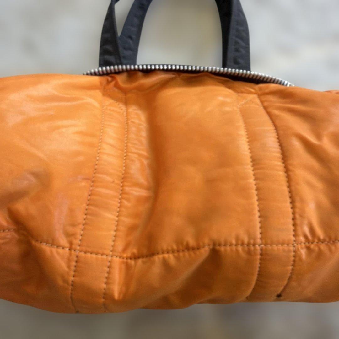 PORTER ミニボストンバッグ ドラム型 ブラック