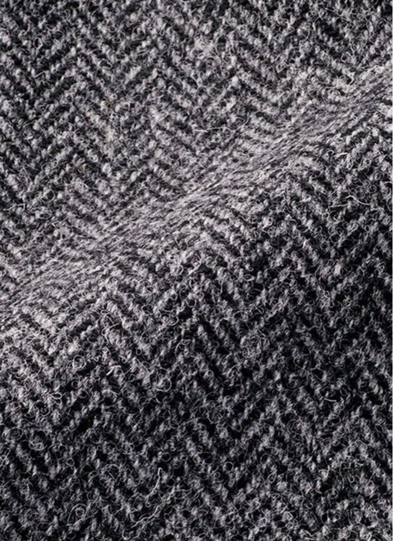 Harris Tweed／FACE MIX☆ヘリンボーン ジャケット グレーLL