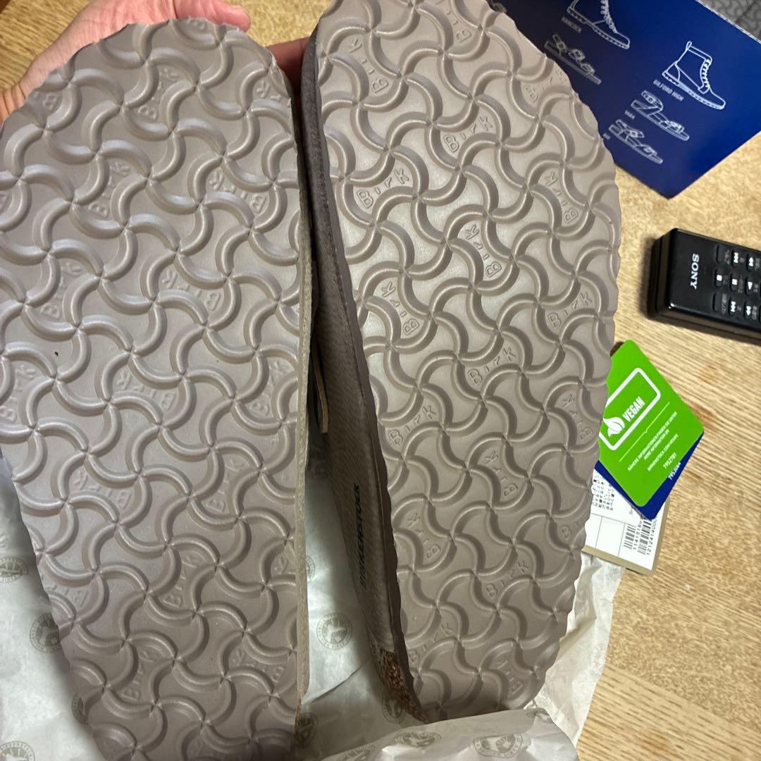 BIRKENSTOCK ボストン　41 26.5 デザートダストグレー