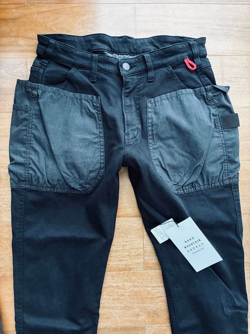 NANGA × H.A.K.U. 【Sサイズ アウトドアパンツ 黒】