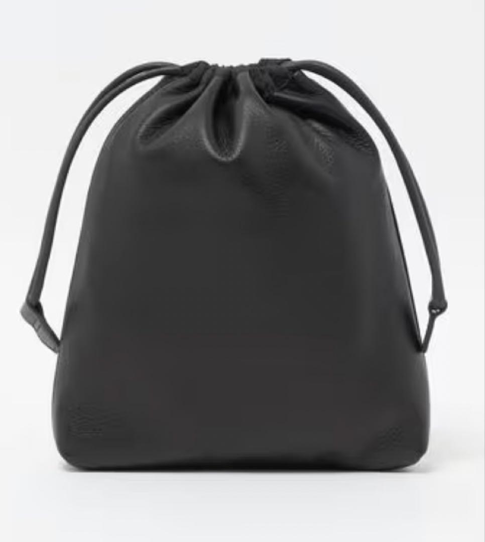 UNUTED ARROWS UNFINISHED LEATHER/巾着バッグ