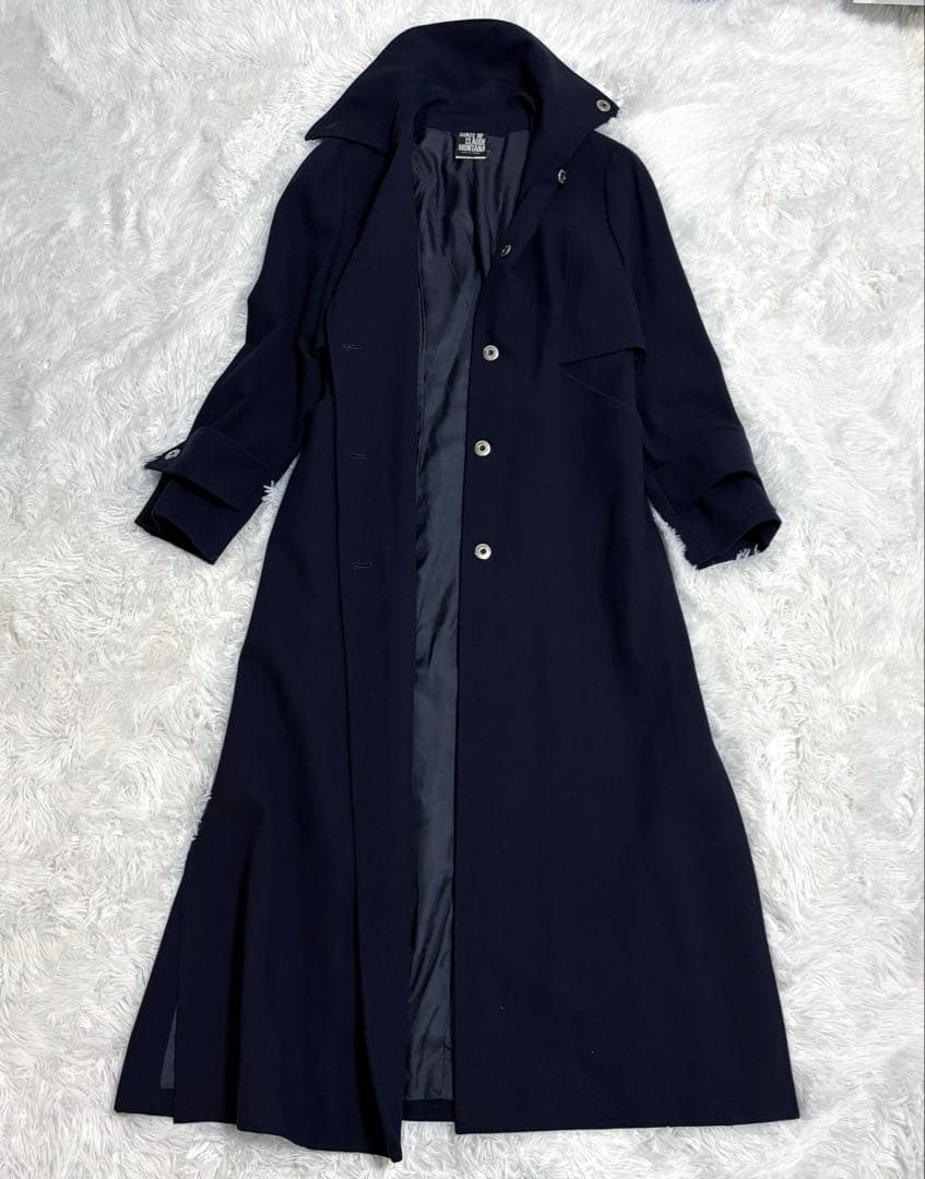 Claude Montana ウール ロングコート ヴィンテージ　フランス製