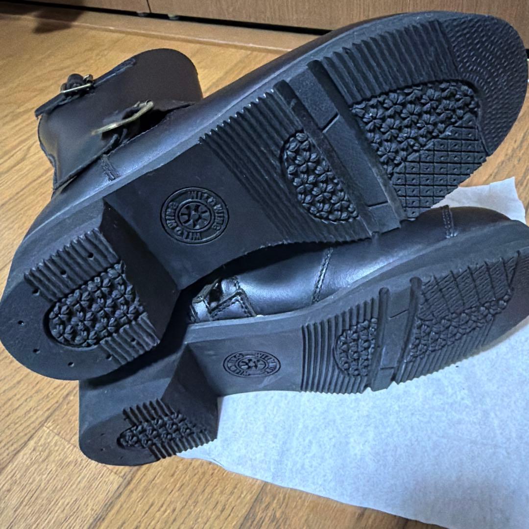 WILDWING 厚底レザーブーツ WWM-006ATU 25.0 試着のみ美品