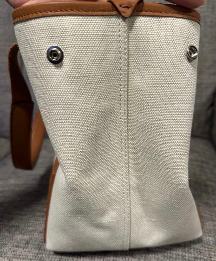 バレンシアガ ネイビーカバス S トートバッグ