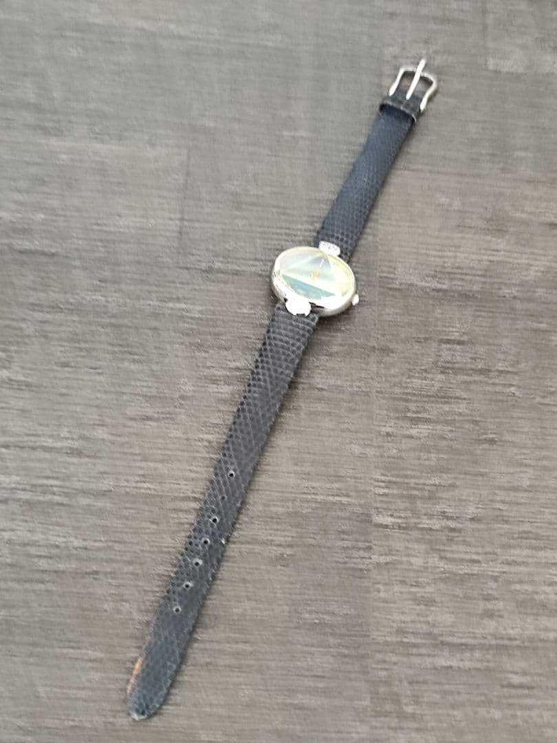 稼働品 SEIKO Le Vent レディース腕時計 水色文字盤 カット風防