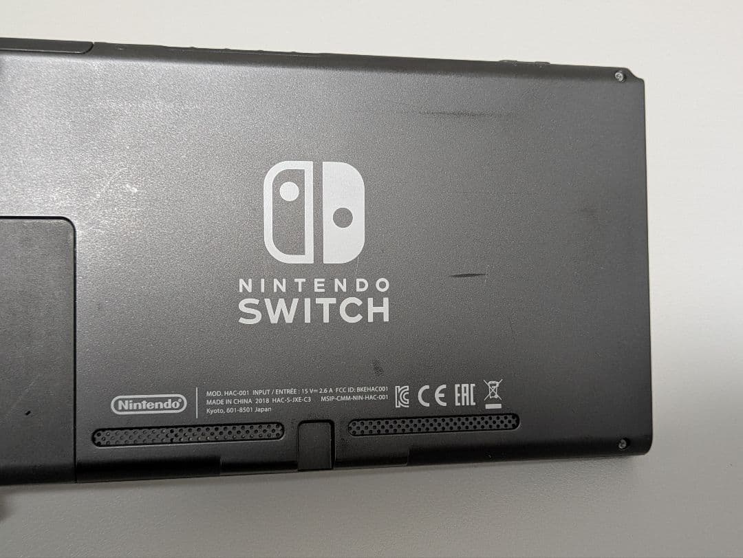【ジャンク品】Nintendo Switch 本体 完品 ネオンカラー